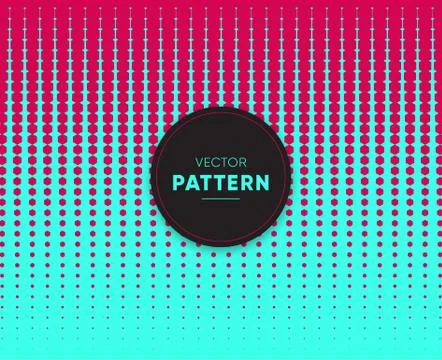 Vector halftone for backgrounds and designs Stock Illustration