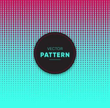 Vector halftone for backgrounds and designs Stock Illustration