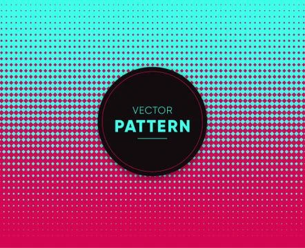 Vector halftone for backgrounds and designs Stock Illustration