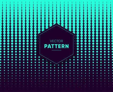 Vector halftone for backgrounds and designs 库存插图