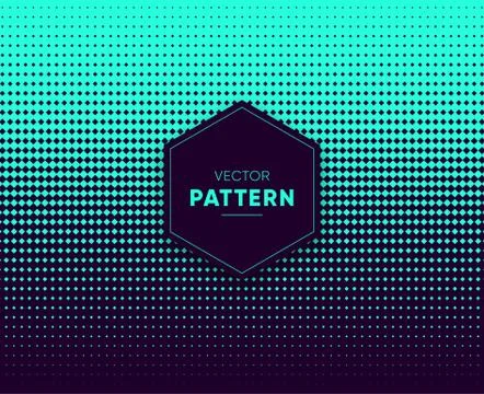 Vector halftone for backgrounds and designs Stock Illustration