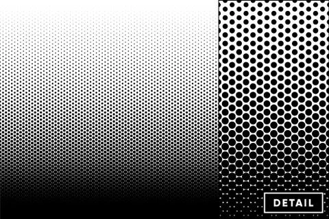 Vector halftone for backgrounds and designs Illustrazione stock