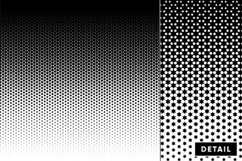 Vector halftone for backgrounds and designs Illustrazione stock
