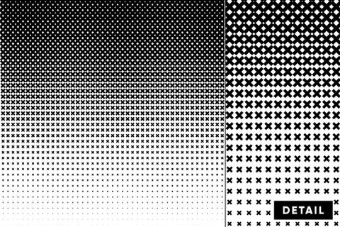 Vector halftone for backgrounds and designs 스톡 일러스트