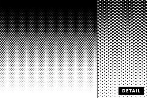 Vector halftone for backgrounds and designs 스톡 일러스트