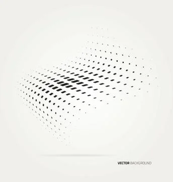 Vector halftone dots Stock Illustration