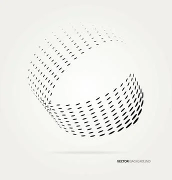 Vector halftone dots Stock Illustration