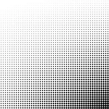 Vector halftone dots. Stock Illustration