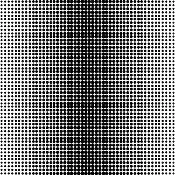 Vector halftone dots. Stock Illustration