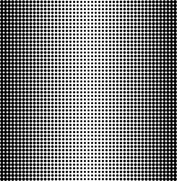 Vector halftone dots. Stock Illustration