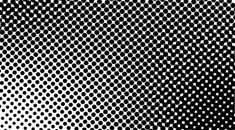 Vector halftone dots 스톡 일러스트