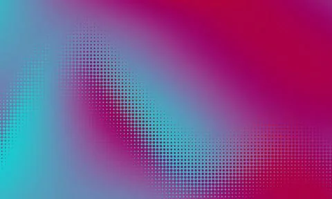 Vector halftone gradient effect. Light pastel colours abstract background. .. Illustrazione stock