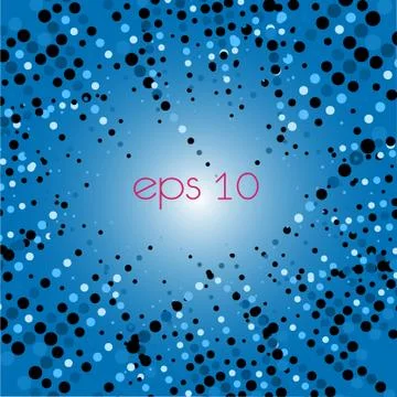 Vector halftone pattern Stock Illustration