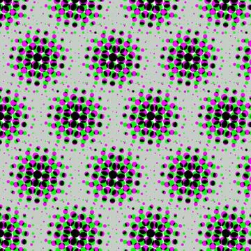 Vector halftone pattern Stock Illustration