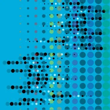 Vector halftone pattern Stock Illustration