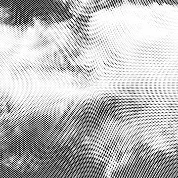 Vector Halftone Pattern. Set of Dots. Dotted Texture on White Background Illustrazione stock