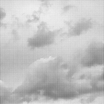 Vector Halftone Pattern. Set of Dots. Dotted Texture on White Background. Ove Illustrazione stock