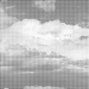 Vector Halftone Pattern. Set of Dots. Dotted Texture on White Background. Ove Stock Illustration