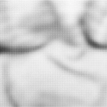 Vector Halftone Pattern. Set of Dots. Dotted Texture on White Background. Ove Stock Illustration