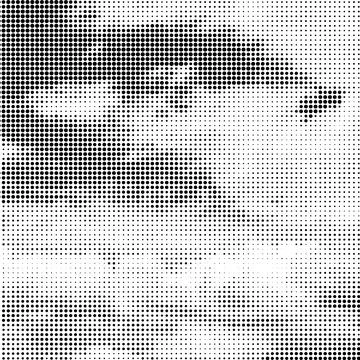 Vector Halftone Pattern. Set of Dots. Dotted Texture on White Background Stock Illustration