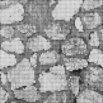 Vector Halftone Pattern. Set of Dots. Dotted Texture on White Background. Ove Stock Illustration