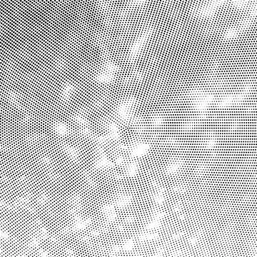 Vector Halftone Pattern. Set of Dots. Dotted Texture on White Background. Ove Stock Illustration