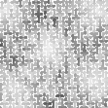 Vector Halftone Pattern. Set of Dots. Dotted Texture on White Background. O.. Stock Illustration
