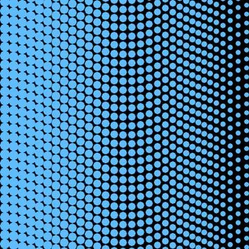 Vector halftone texture Illustrazione stock