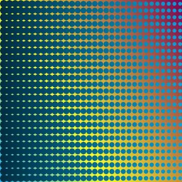 Vector halftone texture イラスト素材