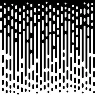 Vector Halftone Transition Abstract Wallpaper Pattern. イラスト素材