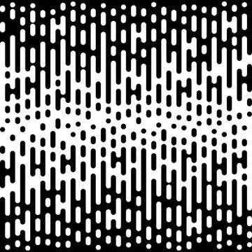 Vector Halftone Transition Abstract Wallpaper Pattern. 스톡 일러스트