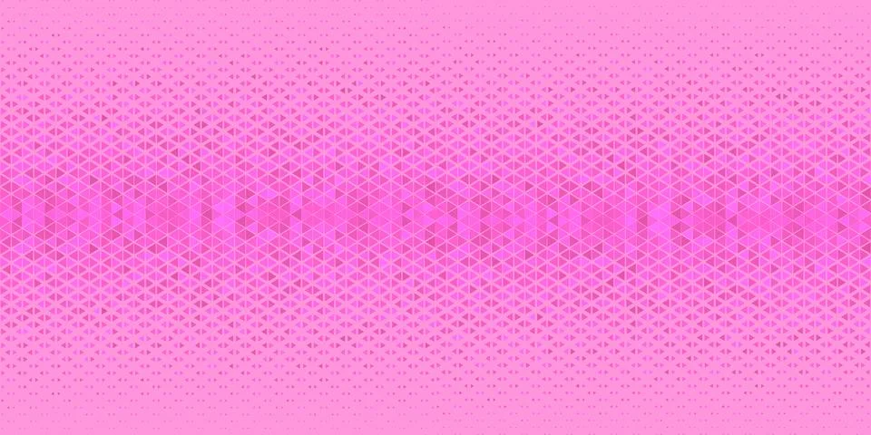 Vector Halftone triangles abstract background. Pink geometric pattern. Hips.. イラスト素材