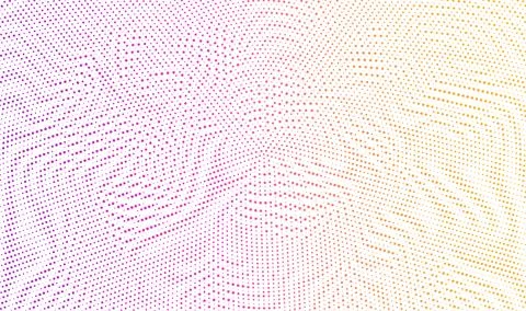 Vector Halftone twisted grunge pattern Texture. Abstract design Background Illustrazione stock