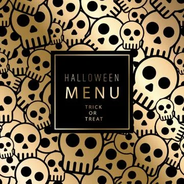 Vector halloween card Stock Illustration