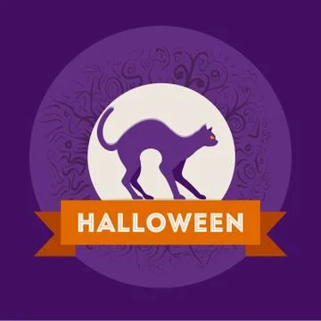 Vector Halloween design Stock Illustration