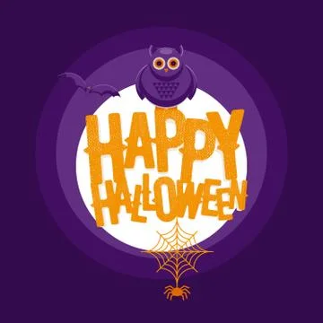 Vector Halloween design Stock Illustration