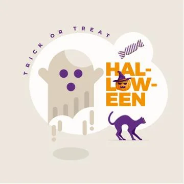 Vector Halloween design Illustrazione stock