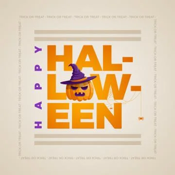 Vector Halloween design Stock Illustration