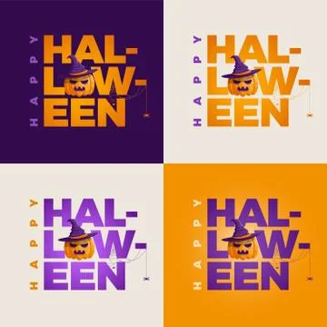 Vector Halloween design Stock Illustration