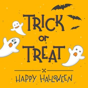 Vector Halloween illustration Stock Illustration