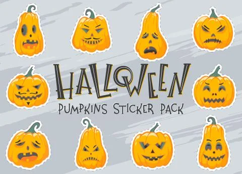 Vector Halloween illustration Stock Illustration