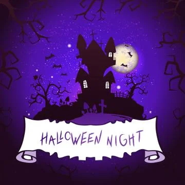 Vector Halloween illustration イラスト素材