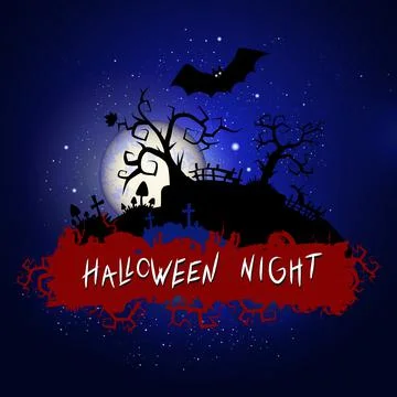 Vector Halloween illustration. イラスト素材