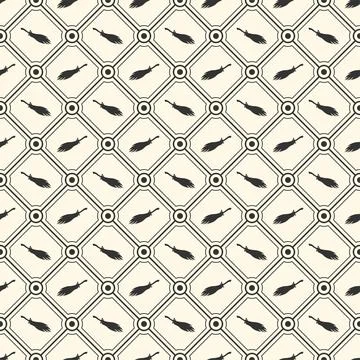 Vector Halloween seamless pattern Stock Illustration