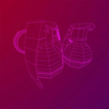 Vector hand bomb Stock Illustration