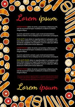 Vector hand draw card, flyer, label, menu, brochure banner and poster templat Stock Illustration