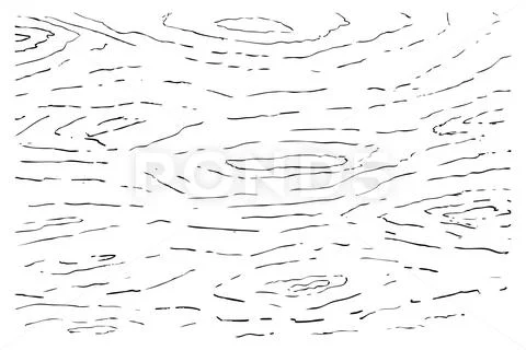 Wood texture drawing tutorial isolated on white... - Stock Illustration  [104043536] - PIXTA