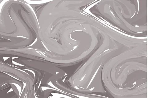 Vector Hand drawn artwork on water marble texture. Liquid paint pattern. Abst Illustrazione stock