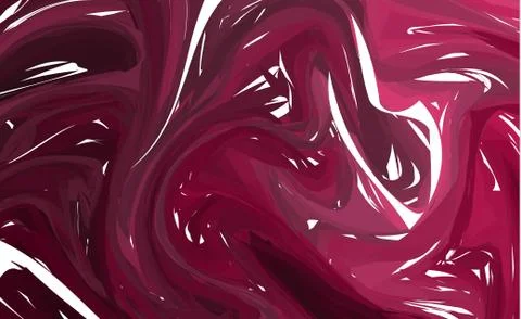 Vector Hand drawn artwork on water marble texture. Liquid paint pattern. Abst Illustrazione stock