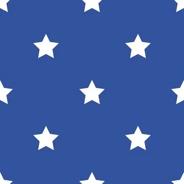 Vector hand-drawn color seamless childish simple pattern for kids with cute star 스톡 일러스트